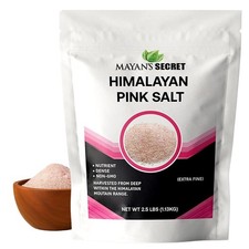 Himalayan Pink Salt 2.5 lb Fine Grain Natural Mineral Sea Salt Non GMO Bulk picture