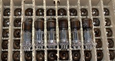 10pcs 6N6P = ECC99, E182CC Double Triode Tube NEVZ Soviet RARE 1970's NEW picture