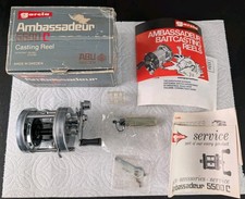 VINTAGE 1977 ABU GARCIA AMBASSADEUR 5500C FISHING REEL MINT IN BOX NOS SWEDEN picture