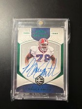 2018 Panini Limited Bruce Smith Emerald Ring of Honor /3 Auto #ROH-BS Bills picture