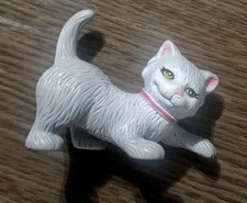 Vintage 2005 Barbie Pet Doctor Grey Cat.  Official Mattel - Cat Only picture