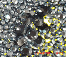 30ctw Loose Lot Round Black Brilliant Cut Natural Diamonds 0.005ct to 0.10ct picture