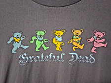 Grateful Dead Dancing Bears Shirt ~ Ripple Junction ~ Large ~ Used picture