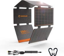 FlexSolar 60W Foldable Portable Solar Panel Charger IP67 Waterproof with PD3.0 picture