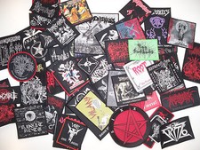 SINGLE DIE-HARD METAL PATCHES, 110 designs (Nuclear War Now) picture