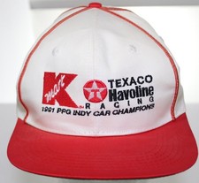 Vintage Kmart Texaco Havoline 1991 PPG Indy Car Champs Racing Snapback Cap Hat picture