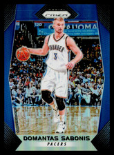 2017-18 Panini Prizm Domantas Sabonis #228 Blue Prizms #'d 048/199 picture