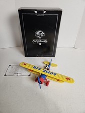1998 Ertl Warner Bros Acme Air 1931 Stearman Biplane 1/48 Airplane Wile E Coyote picture
