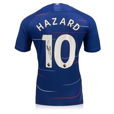 Eden Hazard Signed Original Chelsea 2018-19 Football Shirt picture