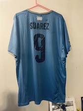 VTG 2014 2015 AUF URUGUAY NATIONAL TEAM HOME PUMA 3xl JERSEY SHIRT SKY picture