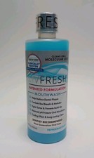 LIVFRESH Mouthwash Peppermint Burst 16.9 fl oz Tartar Plaque Control picture