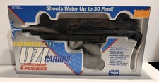 Larami 1980s Vintage Motorized Uzi Carbine Water Gun Laser Toys R Us  picture