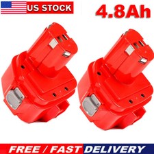 2PACK 4.8Ah 12V NiMh Battery for MAKITA 1200 1222 1220 1201 1233 1234 1235 PA12 picture