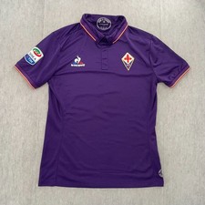 Fiorentina Soccer Jersey Adult Small Purple Le Coq Sportif Paletti 10 Serie A picture