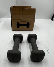 Wegym SafeGrip Dumbbell 3lb Pair A112-DB-GY3-475 Iron PVC Gray Durable picture