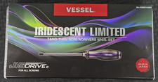 Vessel 8-Piece Cornwell Only Special Purple Screwdriver Set 4308EVAMU, SEALED picture