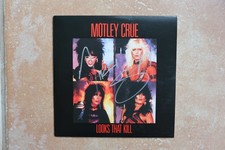 Nikki Sixx Signed Motley Crue Looks That Kill Vinyl Shout At The Devil 45 Record picture