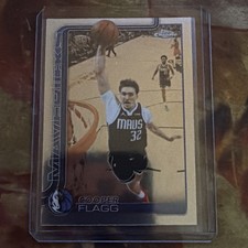 Topps 2025-26 Topps Chrome Update Cooper Flagg Dallas Mavericks Rookie #151 picture