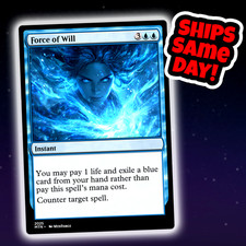 Force Of Will - Custom Art Magic: The Gathering Playtest Card - Commander EDH picture