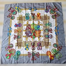 HERMES LES RUBANS DU CHEVAL Silk Scarf picture