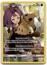 Mimikyu 245/236 SM Cosmic Eclipse Full Art Secret Rare Pokemon Card - NM picture