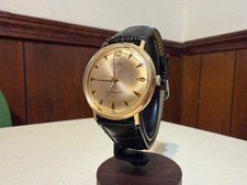 ** RARE** Elgin automatic pie pan 17 jewel gold watch picture