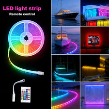 Tira Luces RGB 300LED 12V 16.4ft tiras Luz Para decoracion habitacion Cuarto picture