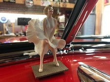 VINTAGE RARE 1950s 1960s STYLE MARILYN MONROE  DASH BOARD STATUE HOTROD CLASSIC picture