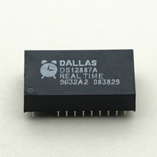 DALLAS DS12887A DS12887 12887 Real Time Clock 114Byte RAM DIP19 x 1PC NEW picture