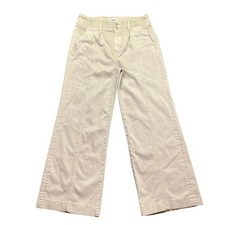 PAIGE Brooklyn High Rise Wide Leg Trouser Jeans Tan Khaki 7798G29-6356 Size 29 picture