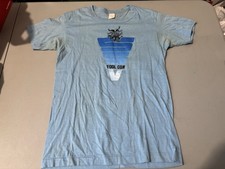 Vintage FOOL-CON  T Shirt 1983 SCI FI FANTASY Convention JCCC M/L Blue picture