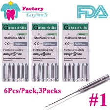 3pack Dental Endodontic Drill Gates Glidden Rotary Paste Carriers Endo Files #1 picture