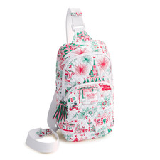 SOLD OUT Vera Bradley Sling Bag Disney Holiday Ever After Floral Castle -PRESALE picture