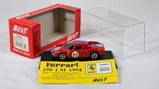 Best Model 1:43 Ferrari 250 LM #23 Le Mans 1965 Bianchi Salmon 3rd Boxed 9085 picture