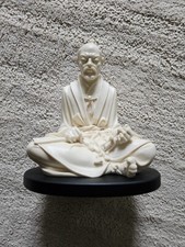 Vintage Italy A. Giannetti Japanese Chinese Sitting Warrior Meditation Robe... picture