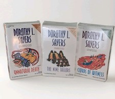 Dorothy L. Sayers ☆ (3-SEALED) Unabridged Audio Cassettes-Read By Ian Carmichael picture