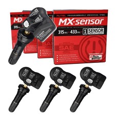 Autel 4PCS Rubber MaxiTPMS 315MHz/433MHz Tire Pressure Sensors for Cars picture