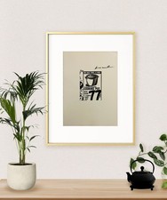 Andy Warhol  (1987), Original  Signed Print, COA and Appraisal for $3,500 US.* picture