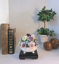 VTG XL'Radnor' 3Lb+ Staffordshire Bone China Flower Bouquet;Pristine;NO CHIPS  picture