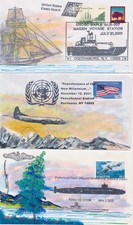 lot of 8 Tom Morrissey Hand Painted Event covers Naval & Flight related picture