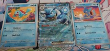Squirtle Wartortle Blastoise Pokemon Card 151 Complete Evolution 3 Card Set NM picture