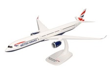 Herpa Snap-fit Airplane Model Airbus A350-1000 British Airways on Scale of 1:... picture