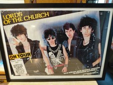 THE LORDS OF THE NEW CHURCH original concert poster 1983 Tour Poster Very Rare picture