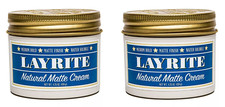 (2) Two Layrite Natural Matte Cream 4.25 Oz each picture