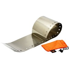 Toaks Titanium Ultra Light Rollable Stove Wind Protection 580mm 14g picture
