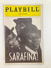 1989 Playbill Cort Theatre Sarafina Baby Cele, Dumisani Dlamini, Congo Hadebe picture
