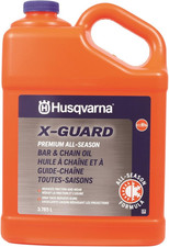 Husqvarna X-Guard Premium All Season Bar & Chain Oil, 1 Gallon, Grey (593272002) picture