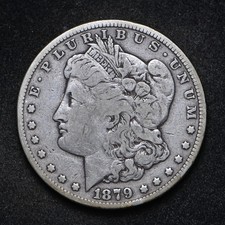 1879-S (rev 78) Morgan Silver Dollar Fine (cn17586) picture