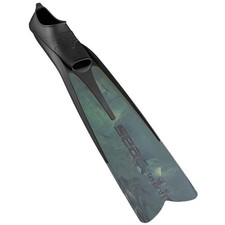 SEAC Talent Semi-Long Fins Spearfishing Free Diving camo Green US 9.5-10 picture