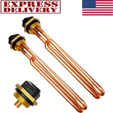 2 Pc HE 55220 Water Heating Element Electric Tankless Heater 5.5 kW 6 kW picture